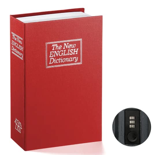 Hidden Dictionary Locker Book | Red